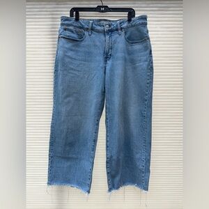 Curvy Girls! Madewell 16W The Perfect Vintage Wide Leg-Crop Jean
